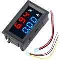 HIGH QUALITY Voltmeter (0-100V) & Ammeter (10A); Voltage & Current LED Display LED Module Electronic Hobby Kit