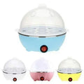 Single Layer Electric Egg Boilers 7 Egg Electric Cooker Plastic Egg Steamer for Home Food
