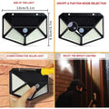 Solar Outdoor Wall Lights Solar Powered IP65 Waterproof 100 LED with 3 Modes 270 product image 2