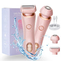 Dual Head Shaver 2 in 1 Women Electric Bikini Trimmer