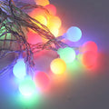 Round Crystal LED String Light 20 Lamps 4M – Multi Color Decoration Lights