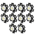 DC 3 Watt SMD LED Diode Bulb Lamp with Heatsink White (PACK OF 2)