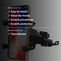 Universal Bike Mobile Holder X-Grip Handlebar Mount with 360° Rotation