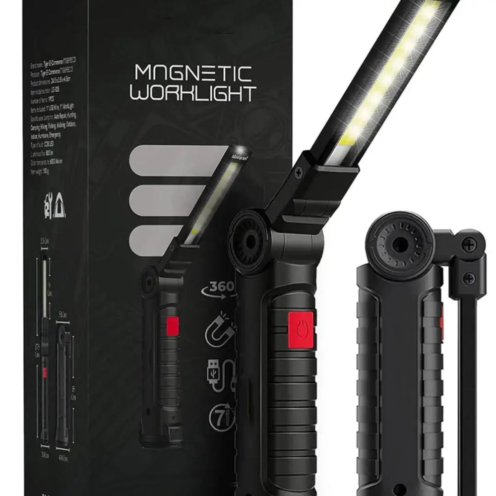 Portable Emergency Light Rechargeable Torch LED Flashlight with Desk lamp