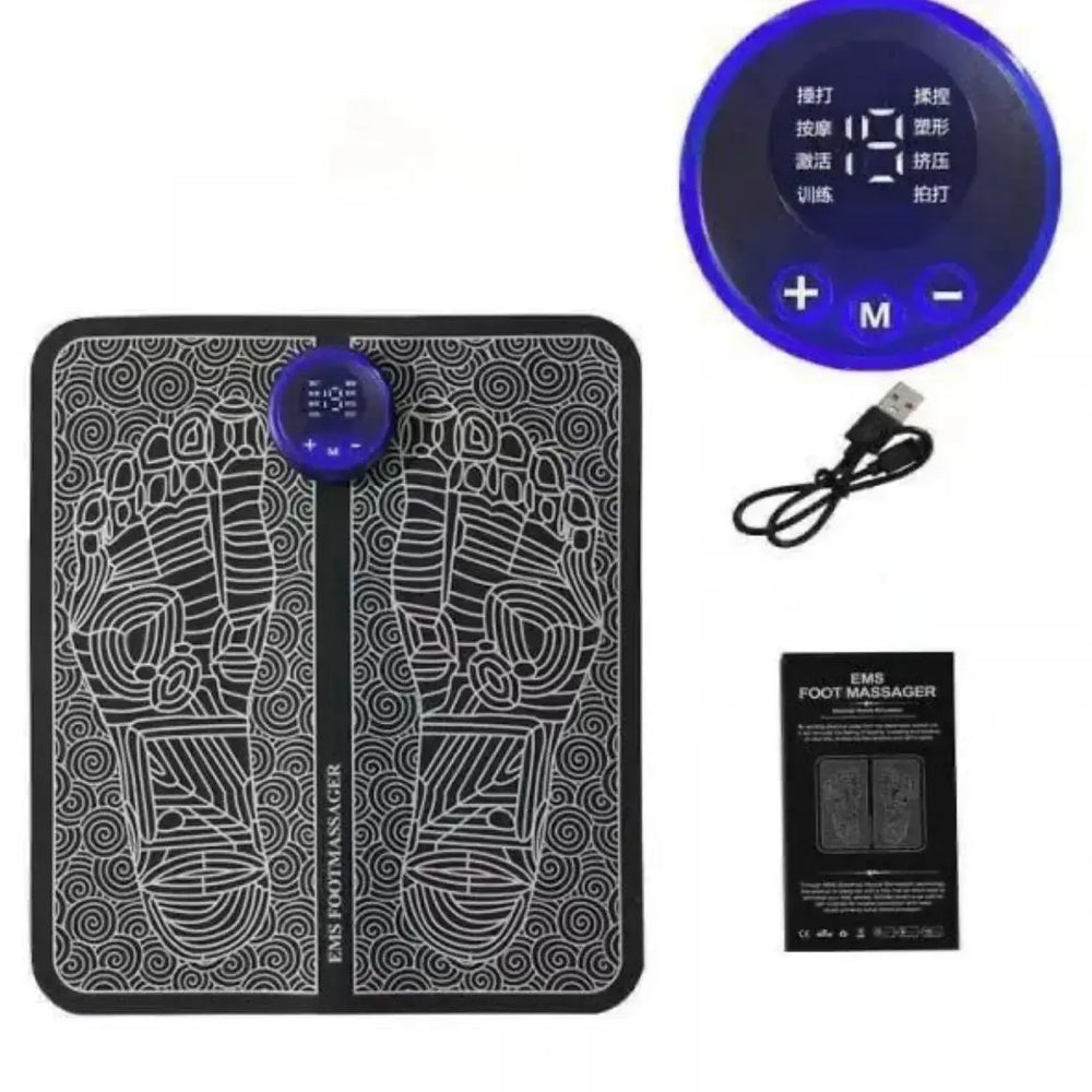 Foot massager mat, Muscle Stimulator, Simulated Massage Therapy for Foot,Hands