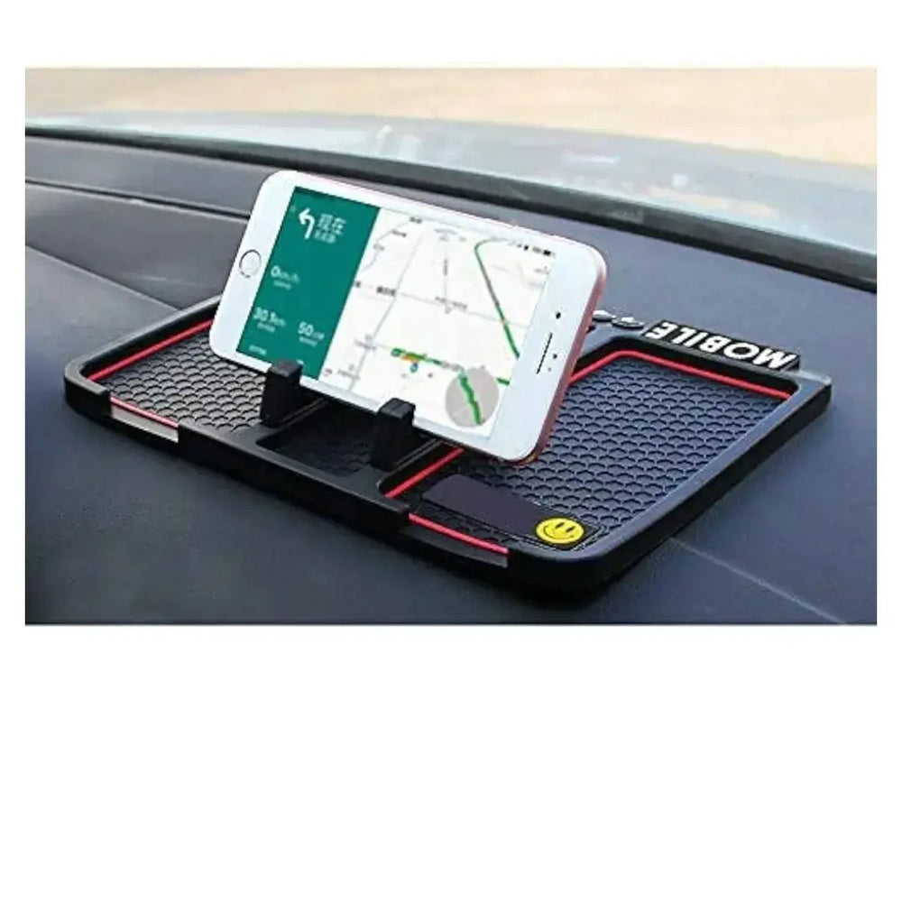 Car Dashboard Phone, Coin, Pen, Remote & Key Navigation Holder Non-Slip Mat