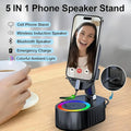 Cell Phone Stand with Bluetooth Speaker