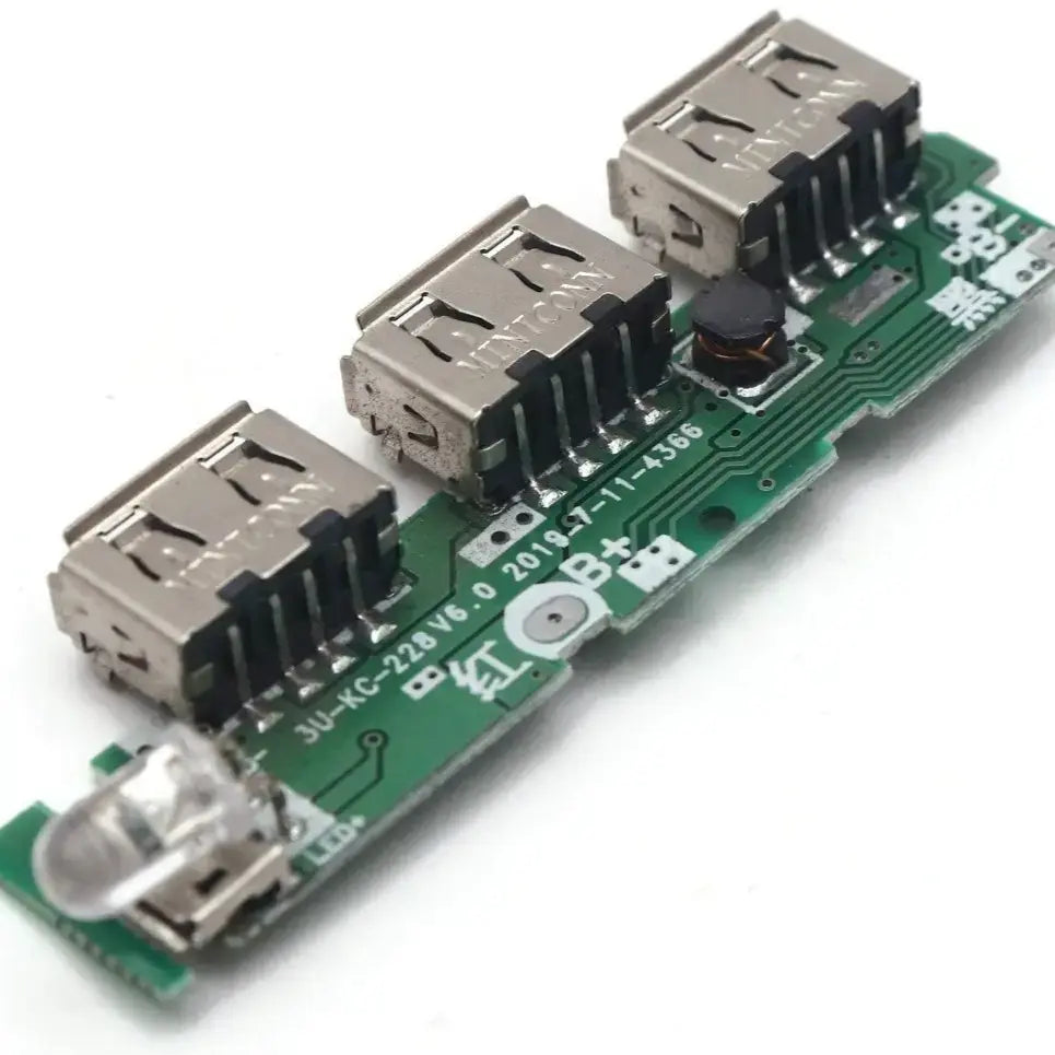3 USB POWER BANK DIY MODULE 1A AA315