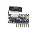 QIACHIP Wireless 433Mhz RF Module Receiver Remote Control