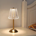 Luxury Gold Base LED Acrylic Table Lamp