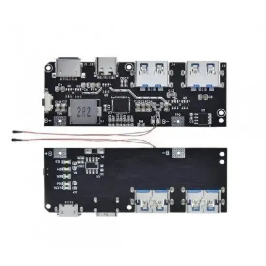 2 USB MICRO/ C TYPE POWER BANK MODULE WITH NTC AA570
