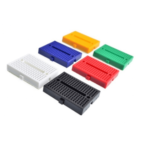 SYB-170 Mini Solderless Self-Adhesive Breadboard -170 Tie Pin Points image 1