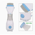 Hair Lice Removal Comb & Brush Set with Ionic Technology, Adjustable Heat & Airflow for Smooth, Frizz-Free Hair