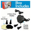 Universal Bike Mobile Holder X-Grip Handlebar Mount with 360° Rotation