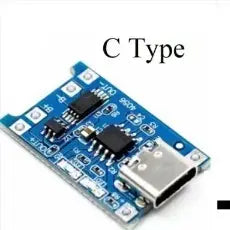 TP4056 1A Li-ion lithium Battery Charging Module - Type C and Normal