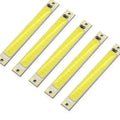 LED COB Light Bar Module 12V & 4V – Pure/Warm White, High Brightness DIY Lighting Strip (Pack of 5)