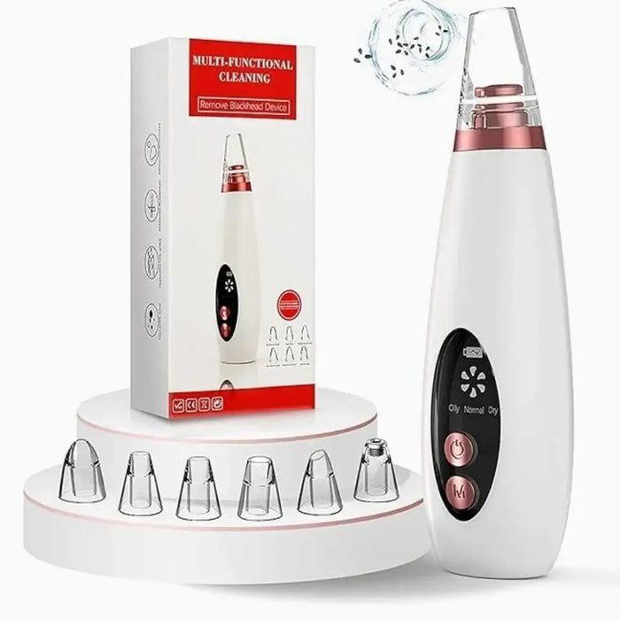 6 in 1 Multi-function Blackhead Remover Tools | Electric Derma suction Machine |