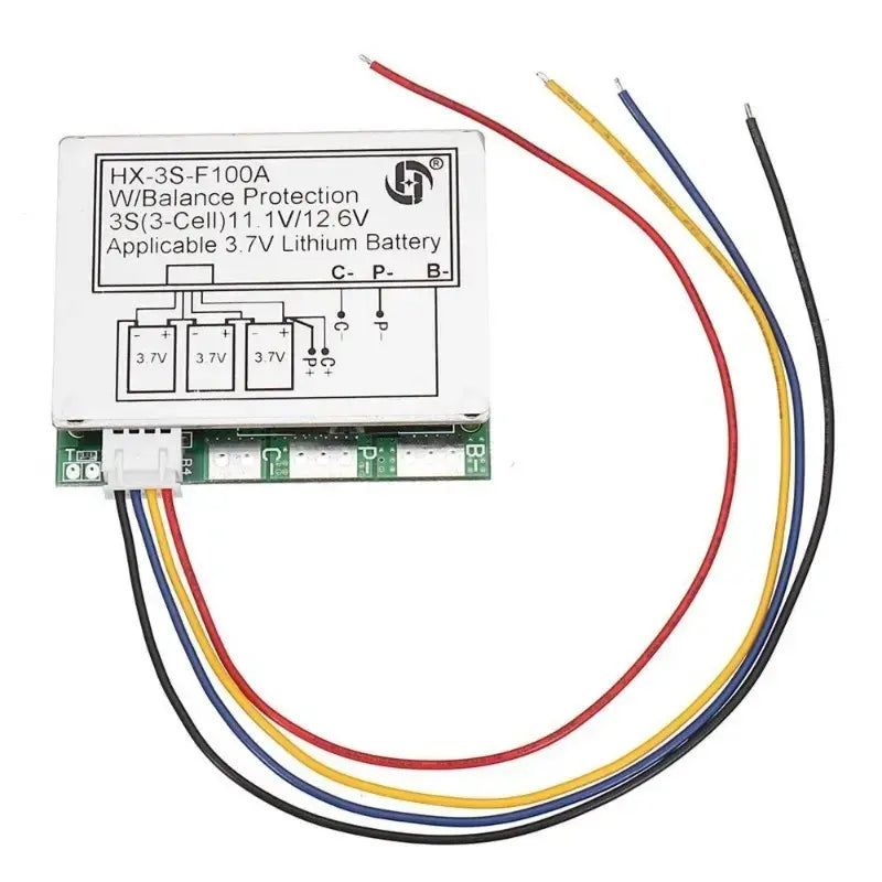 4S 100A 18650 PCM 12.8/14.4V LIFE PO4 W BALANCE BP4100