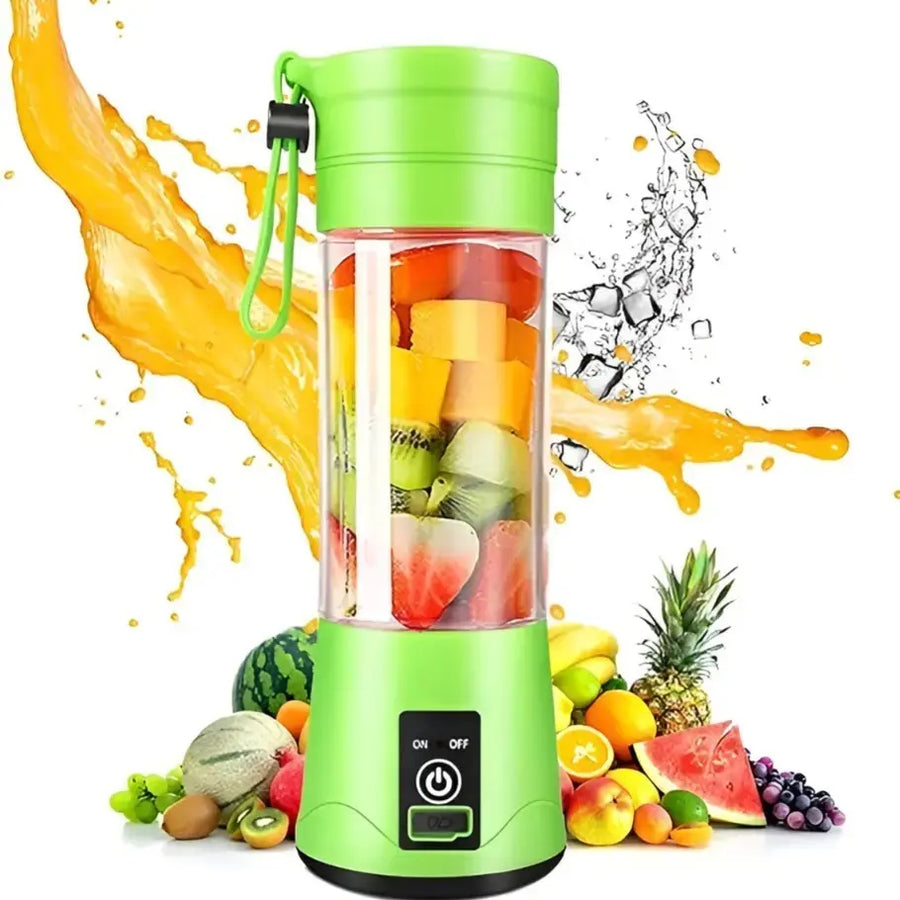 Rechargeable Portable Electric USB Juicer Bottle Blender | Travel Smoothie & Fruit Juice Maker