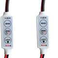 LED Strip Light Flasher Blinker Strip Controller Controller 6 Mode & 5 Speed (2 Pieces)