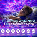 Galaxy Projector with Bluetooth & White Noise – Ocean Wave Star Light Projector for Bedroom & Home Decor