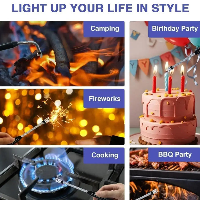 Electric Lighter for Candles Rechargeable Electric Gas Lighter Plasma Flameless