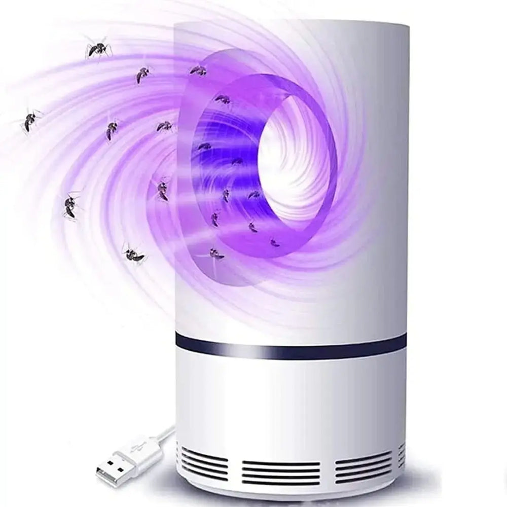 New Electric Mosquito Killer Lamp | USB-Powered Eco-Friendly Bug Zapper with 360° Airflow & Silent Operation