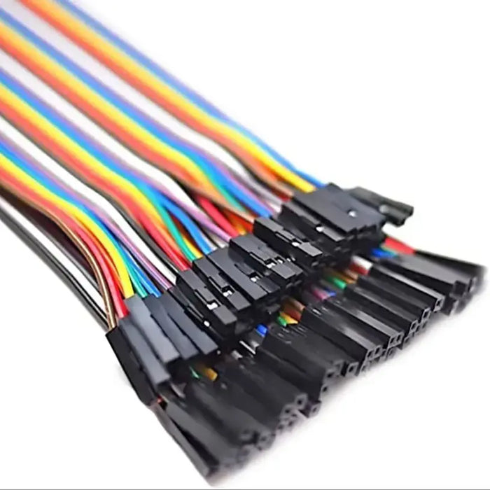 Male To Female Dupont Cable Jumper Wire - Multicolour