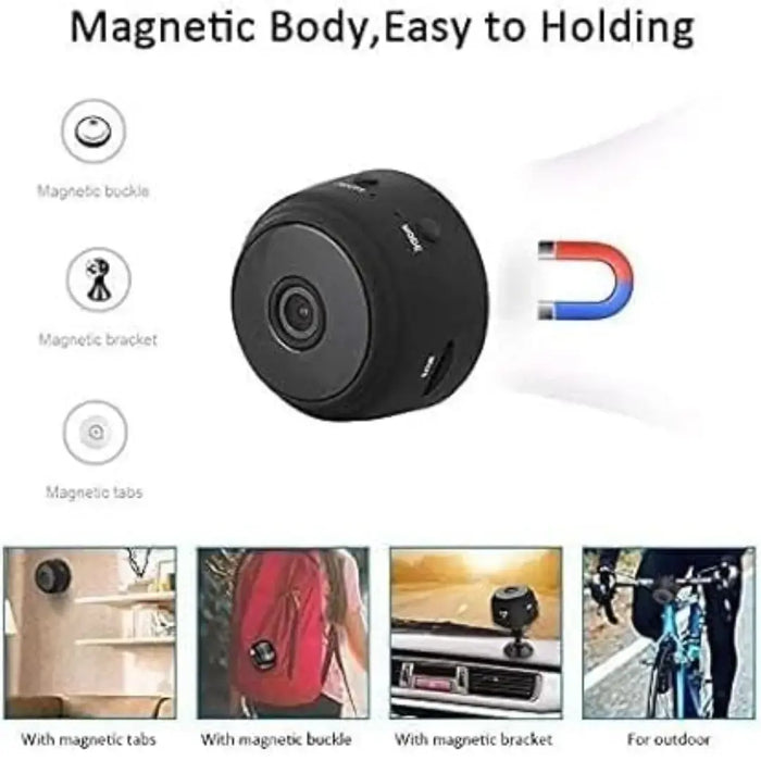 Security System AP93 High HD Focus Magnet Camera Mini WiFi Magnetic Live Stream