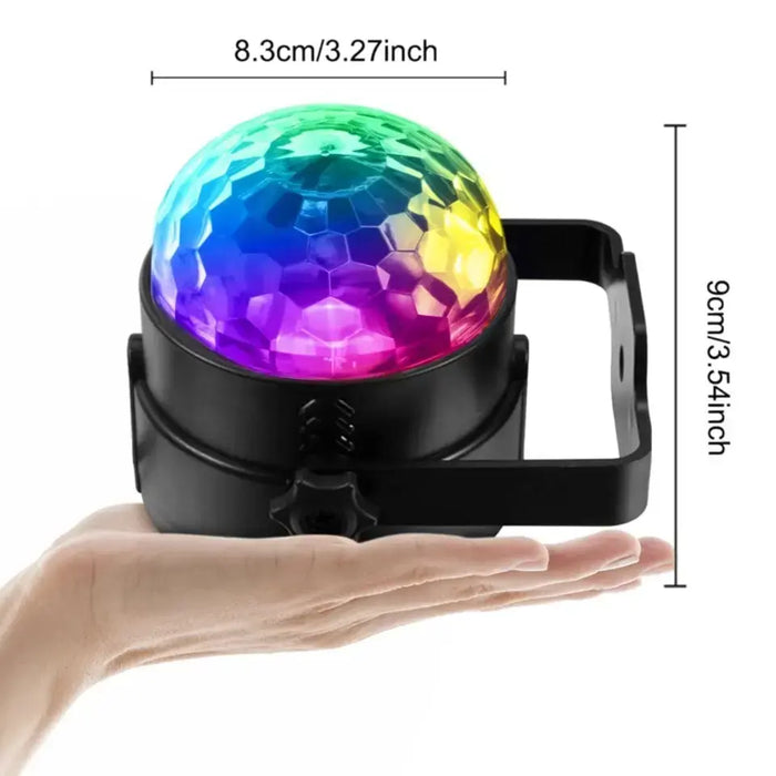 Sound Activated Party Hid Lights With Remote Control Dj Lighting,Rbg Disco Ball,
