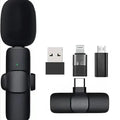 K8 Wireless Lavalier Microphone Plug & Play Clip-On Mic