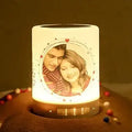 Customized Bluetooth Speaker with Photo | RGB LED Touch Lamp | Personalized Tabletop Gift for All Occasions