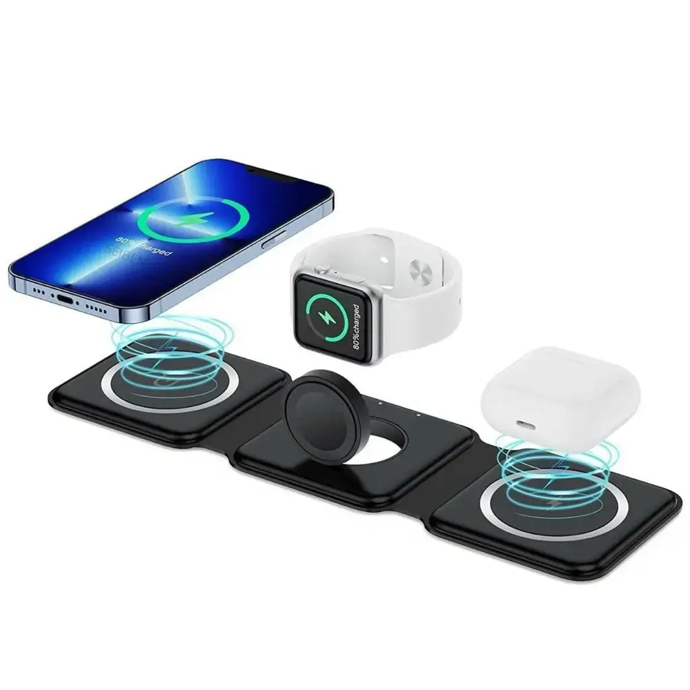 Cell Phone Stand with Bluetooth Speaker – HD Surround, Adjustable Stand & LED Light, Compatible with Phones & Tablets
