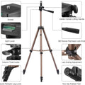 WT 3130 Aluminum Tripod (133CM), Universal Lightweight Tripod with Mobile Phone