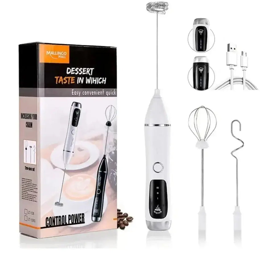 Handheld Electric Milk Frother | Portable Coffee Foam Maker for Latte, Cappuccino, Matcha & Hot Chocolate