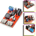 Dual USB Input 9V / 12V / 24V / 36V Car Charger Switch 5V DC-DC Power Supply Module 3A Buck Regulator