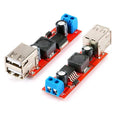 Dual USB Input 9V / 12V / 24V / 36V Car Charger Switch 5V DC-DC Power Supply Module 3A Buck Regulator