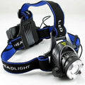 Rechargeable Waterproof LED Headlamp | Zoomable 4 Modes, Motion Sensor, USB Rechargeable Head Torch