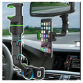 Car Rear View Mirror Phone Holder Mount for Car