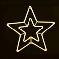 Big Neon Star 60CM – Warm White LED Decorative Star Light