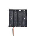 1PCS 18650 3.7V BATTERY 4 SLOTS BATTERY HOLDER BOX WITH WIRE LEADS