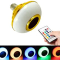 RGB Music LED Bulb with Bluetooth Speaker & Remote Control | Colour Changing Light