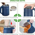 Electric Coffee & Spice Grinder | 200W Stainless Steel Blade Household Powder Grinding Machine (500ml)