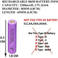 18650 Lithium Ion Battery