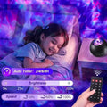 Galaxy Projector with Bluetooth & White Noise – Ocean Wave Star Light Projector for Bedroom & Home Decor