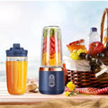 Portable Blender for Smoothies & Juices | 40W Rechargeable Juicer Mixer with 6 Blades, Ice Crush & 400ml Jar