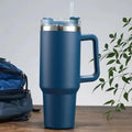 Stainless Steel Tumbler Hot and Cold with Handle and Lid 2 Straw product image 1