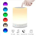 LED Touch Lamp Bluetooth Speaker | Wireless HiFi Speaker with 7-Color Mood Light, USB Rechargeable & TWS
