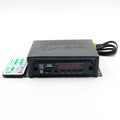 AC Enclosed Metal Body Remote Controlled Music Player with Bluetooth/FM/Aux/SD Card and USB Inputs
