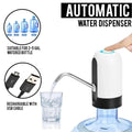 Automatic Wireless Water Bottle Dispenser – USB Rechargeable Battery, One-Touch Drinking Water Pump